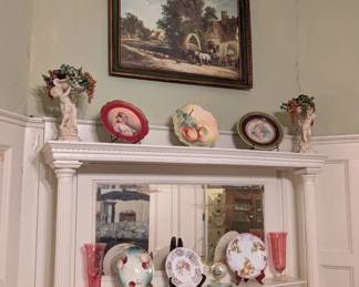 Vintage plates