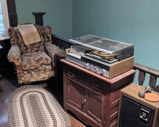 Miscellaneous antique furniture 