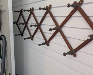 Vintage hat rack