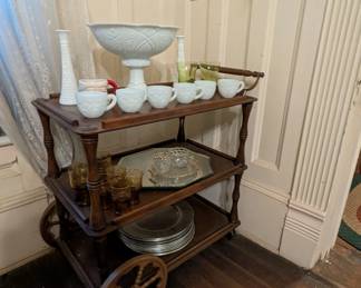 Vintage bar/ tea cart