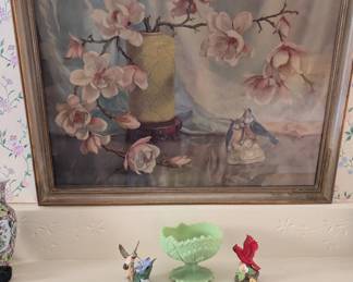 Glasswares/ birds