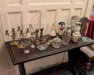 Antique sofa table 