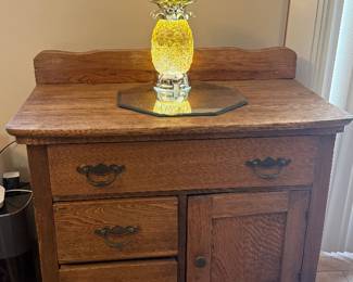 Antique wash stand