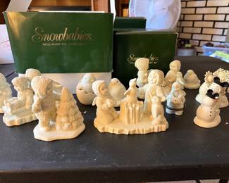 Very large snow babies collection
