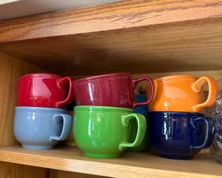 Fiesta soup mugs 