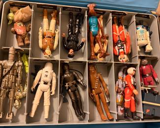Both trays FULL of figures!!