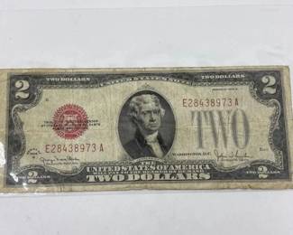 2 dollar red note