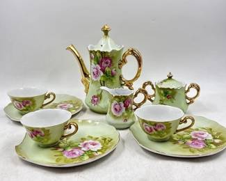 lefton china tea set