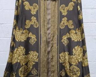 Versace silk button down