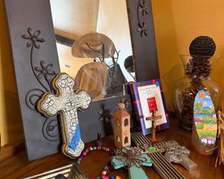 Metal Mirror and Cross Collection