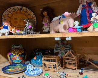 Talavera and vintage toys