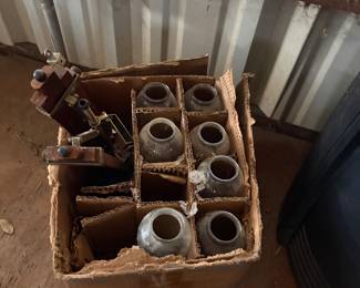 Antique jars