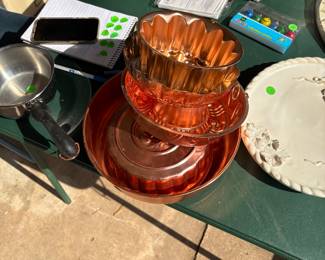 Copper molds