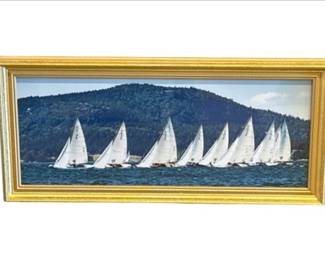 Sailing Dream! Framed Print