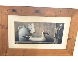Duck Decoy Still Life Framed Print