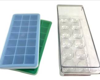Refrigerator Essentials: Joseph Flow Easy-Fill Ice Cube Tray Set And Egg Storage Tray