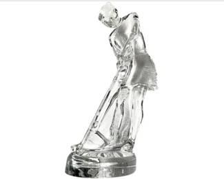 Baccarat Crystal - Female Golfer