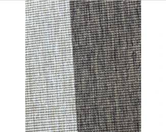 Rectangular Brown And Beige Minimalist Area Runner
