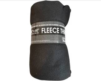 New! Fleece Throw - 50 X 60 Inches