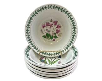 Portmeirion "The Botanic Garden" 6 Small Bowls - Excellent Condition