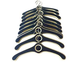 10 Wooden Hangers