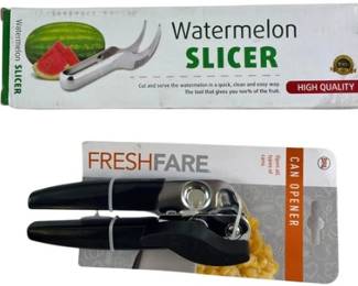 New! Watermelon Slicer And Can Opener