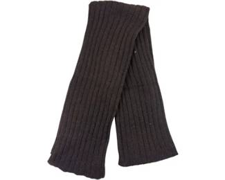 New Alpaca Yarn Ribbed Winter Scarf