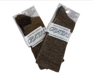 2 Pair Of Brand New Alpaca Yarn Socks Size Large