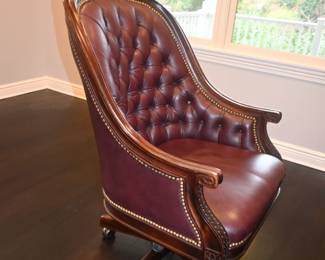 Home office Leather Desk Chair