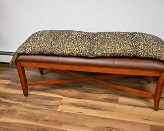 Leather Bench