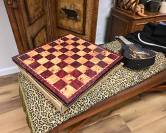 checker / chess set
