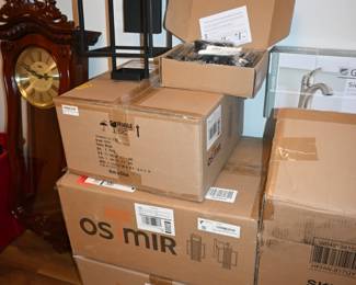 NEW in box outdoor light fixtures