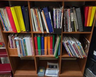 Sewing and Craft Books - Display Cabinet 