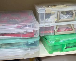More Fabric  -All organized for certain projects