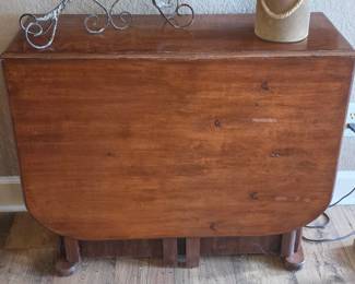 Another View of Drop Leaf Table