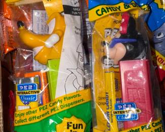 lots of Pez never opened