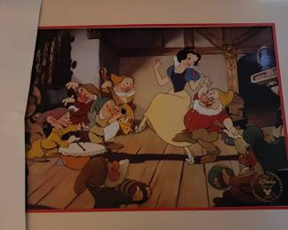 Snow White Lithograph
