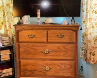 Dresser and TV