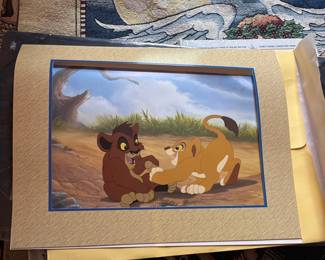Disney Lithograph