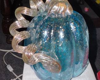 glass pumpkin