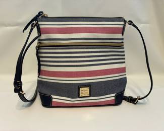 Dooney & Bourke striped crossbody, $30