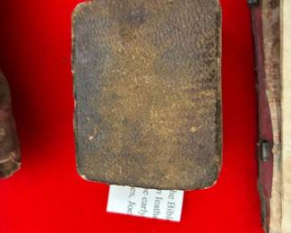 Antique "thumb" Bible
