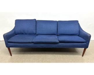 Lot 1469 Hans Olsen 3 Seater Danish Modern Sofa Couch.