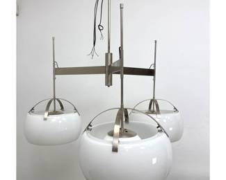 Lot 1618 Triclinio Ceiling Light by Vico Magistretti for Artemide. Chandelier.