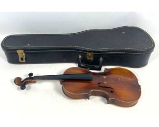 Lot 2020 44 Full Size German Workshop Violin Branded REMENZI Copy of Stradivarius With Case