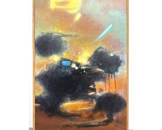 Lot 1643 SOO PIENG CHEONG Abstract Modern Oil painting on canvas