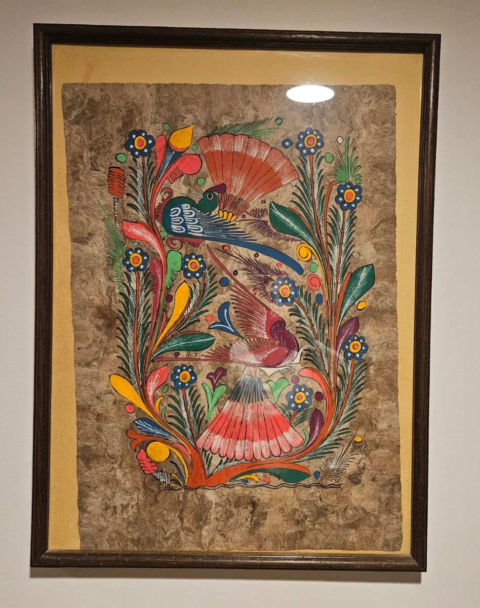 Mexican Bark Painting