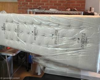 Upholstered King size Headboard - new