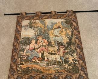 Vintage French Tapestry