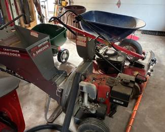 Sears Craftsman Shredder, Wheelbarrow